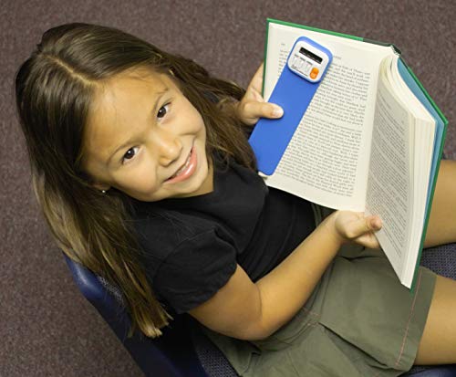 Mark-My-Time - Digital Bookmark - Mark My Time Reading Timer and Bookmark for Kids, Cool Bookmarks and Reading Incentives, Great Christmas Gift & Stocking Stuffer for Book Lovers - Purple - Image 2