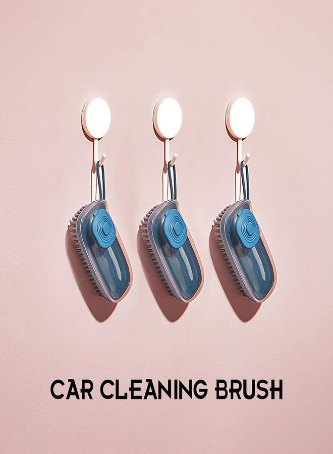 Coofandy Cloth Cleaning Household Washing Brush-Automatic Liquid Adding Brush Cleaning Kitchen Wash Pot Tile Sink Gap Cleaning Tools Laundry Soft Hair Scrubber - Multicolor - Image 2