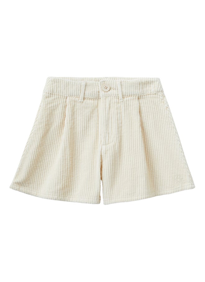 Benetton - Corduroy Bermuda Shorts - Image 1