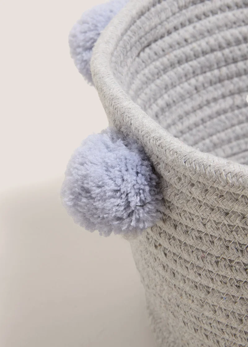 Matalan Grey Rope Storage Basket