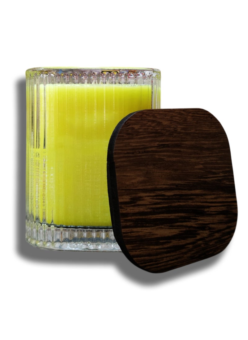 ALRAWDA Citronella Fly and Mosquito Repellent Luxury Candle - Made from the Finest Imported Wax - Lemon Scent  - Image 2