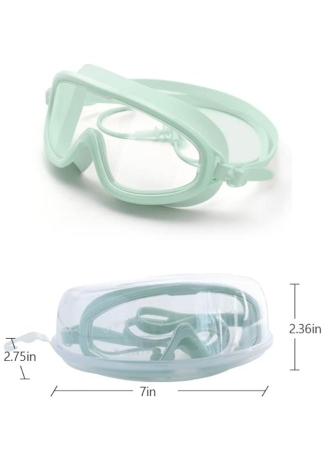 SUCITY Swim Goggles 180° Wide View, No Leaking Anti-Fog Swimming Goggles for Adult Men Women Youth, UV Protection Pool Goggles - Image 3