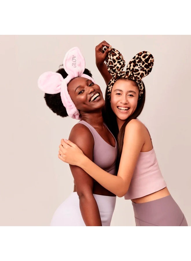Glov Bunny Ears Headband Pink 1unit - Image 4
