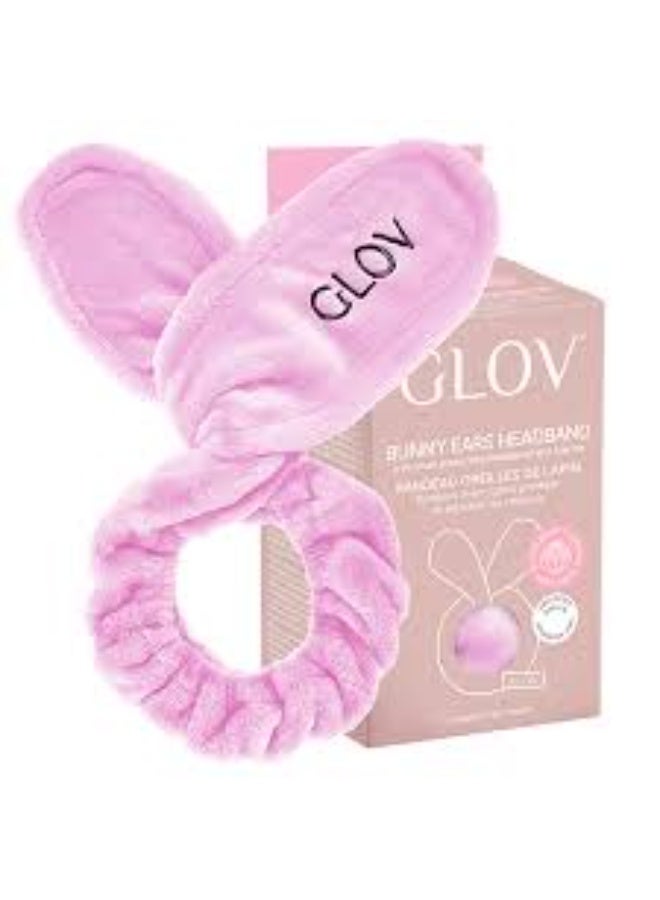 Glov Bunny Ears Headband Pink 1unit - Image 2