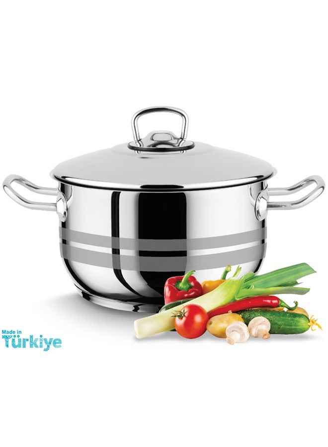 Top Chef 10 Piece Turkish Stainless Steel Cookware Set  - Image 5