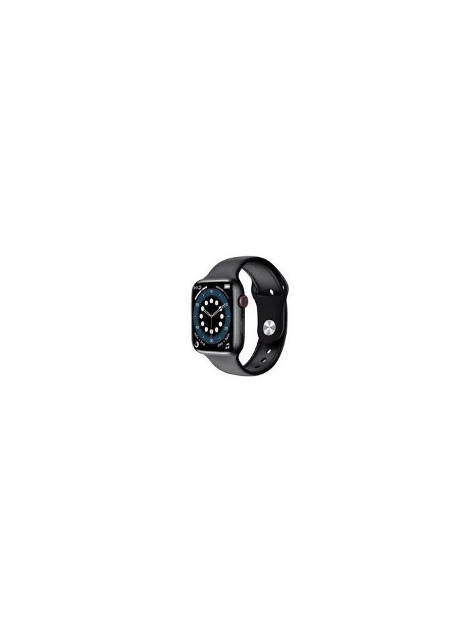 Smart watch, black color  Comes with a battery capacity of 180 mAh  The watch is water and dust resistant  The watch is suitable for men and women  Enjoy unique details and advanced technology - Image 2