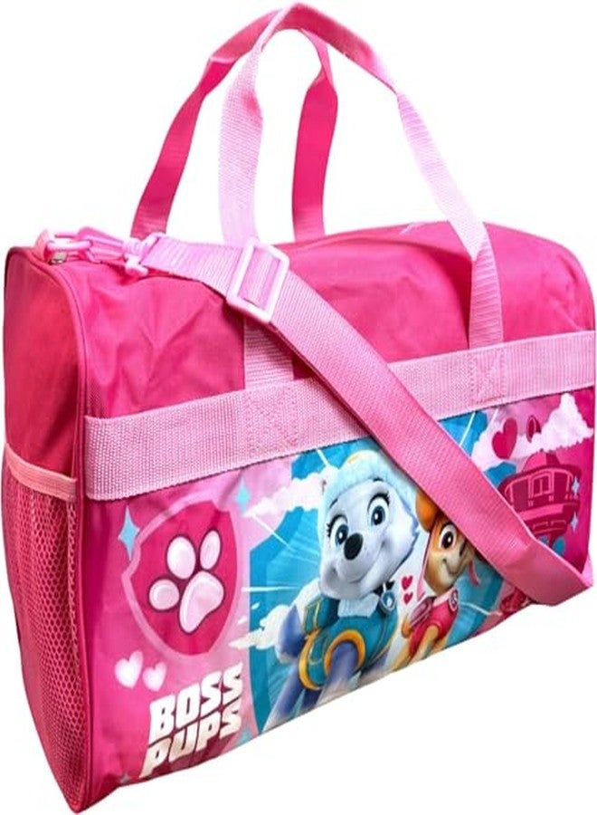 روز حقيبة سفر للأطفال من روز مقاس 18 بوصة، حقيبة رياضية وحقيبة سفر ليلية (باو باترول بوس بابس) - Image 4