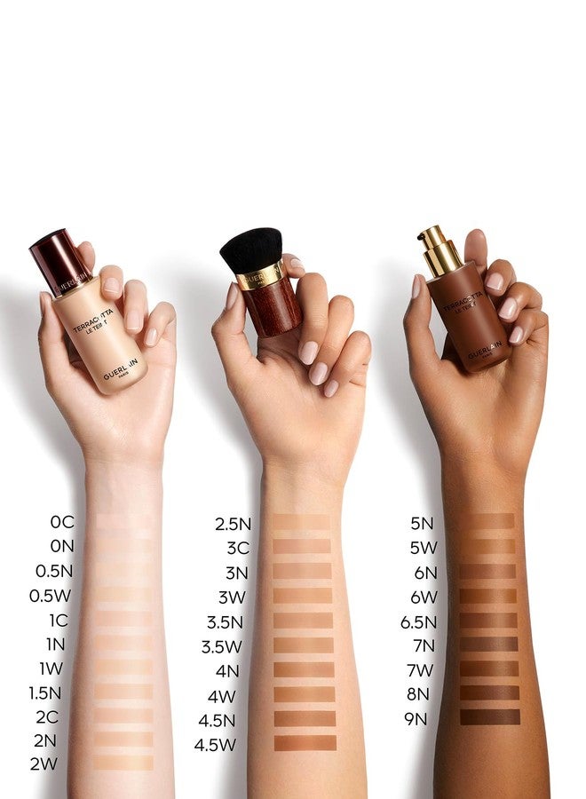 Guerlain كريم أساس غيرلان تيراكوتا لي تان 24 ساعة بدون نقل - 2.5N محايد من غيرلان للنساء - 1.1 أونصة - Image 4