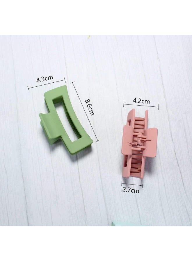 Hair Clips for Thick Hair,3 Pcs Hair Claw Clips Strong Hold Hair Clips for Women Thick Thin Hair - Image 5