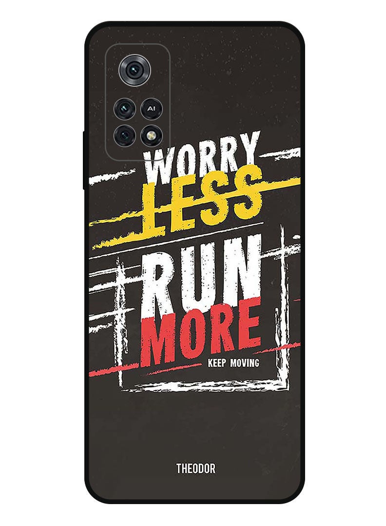 Theodor Protective Case Cover For Xiaomi Poco M4 Pro   Worry Less - Image 1