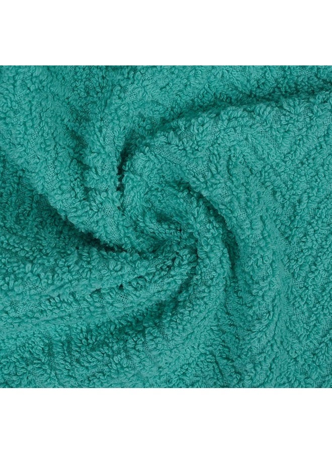 ZUPERIA Zigzag Wash Cloth 32 Pack -12" x 12"- Highly Absorbent Soft Washcloths for Face, Gym Towels, Hotel Spa Quality, Reusable Multipurpose Towels (Assorted) - Image 1