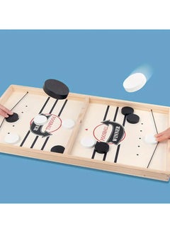 Ice Hockey Tableboard Large Size Ice Hockey Game 2 in 1 that is placed on the table