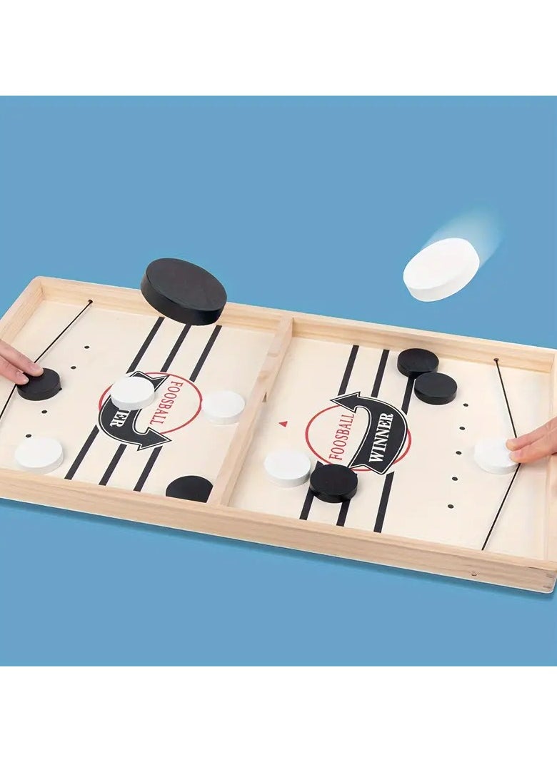 Generic - Ice Hockey Tableboard Large Size Ice Hockey Game 2 in 1 that is placed on the table - Image 1