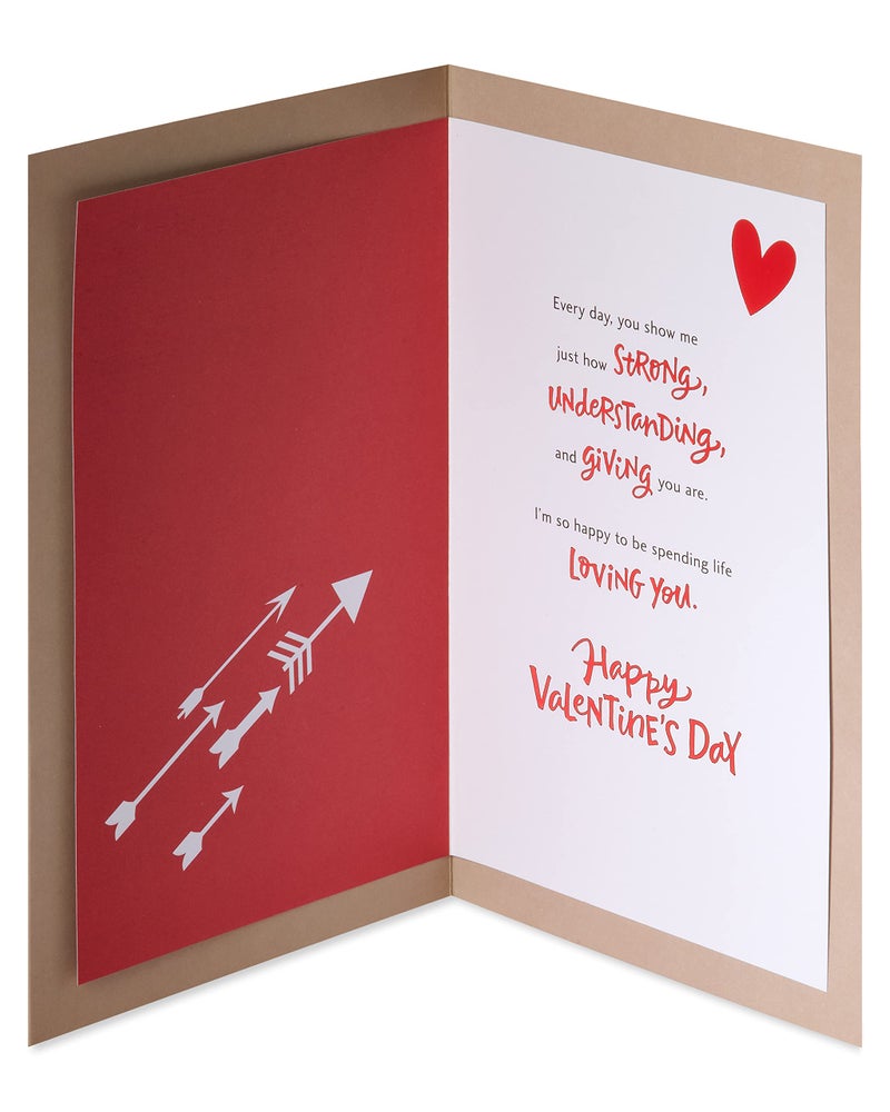 American Greetings Valentines Day Card for Him (Spending Life Loving You) - Image 2