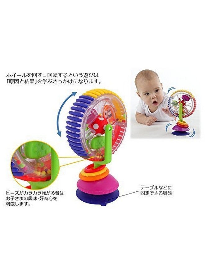 Sassy Wonder Wheel Spinning High Chair Tray Toy, Age 6+ Months - Image 4