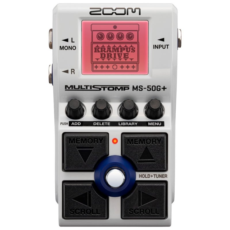 Zoom MS-50G+ MultiStomp Multi-effects Pedal - 2 Years Warranty - Image 1