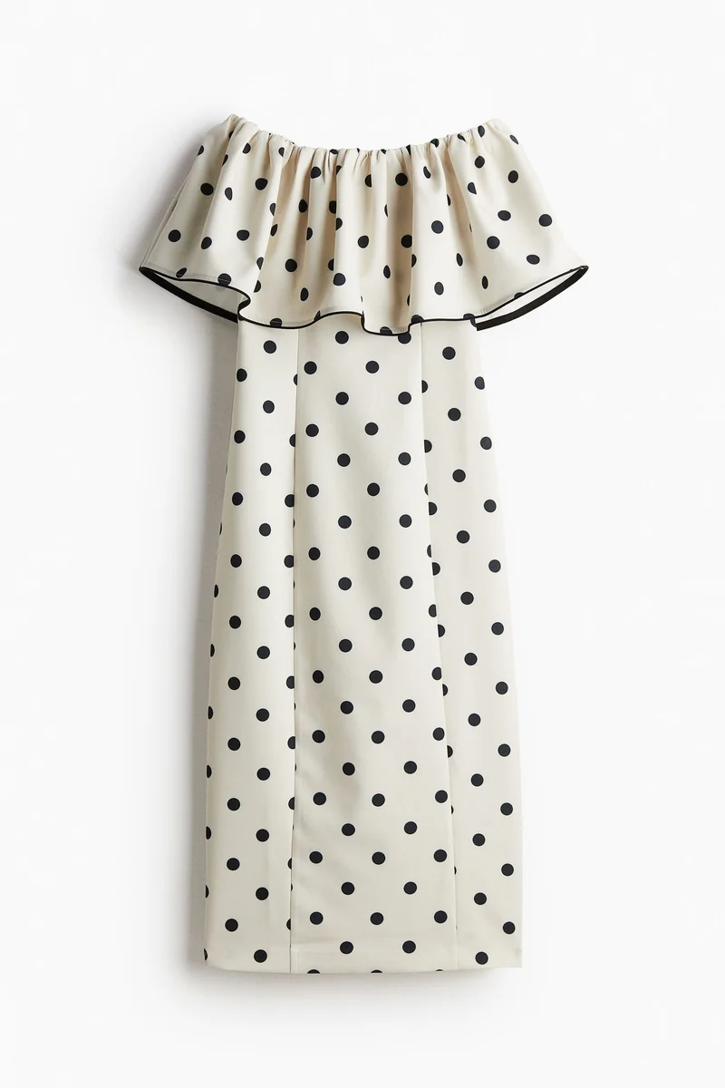 H&M Off-the-shoulder dress
