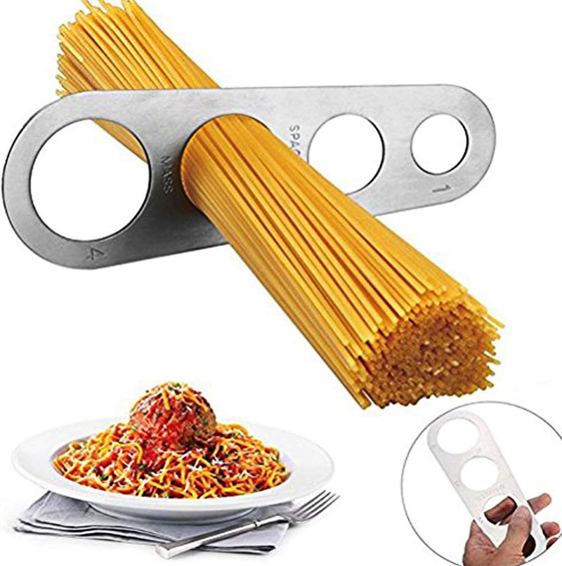 Axe Sickle Stainless Steel Spaghetti Measurer Quick Pasta Measuring Tool for Kitchen Cooking - Image 3