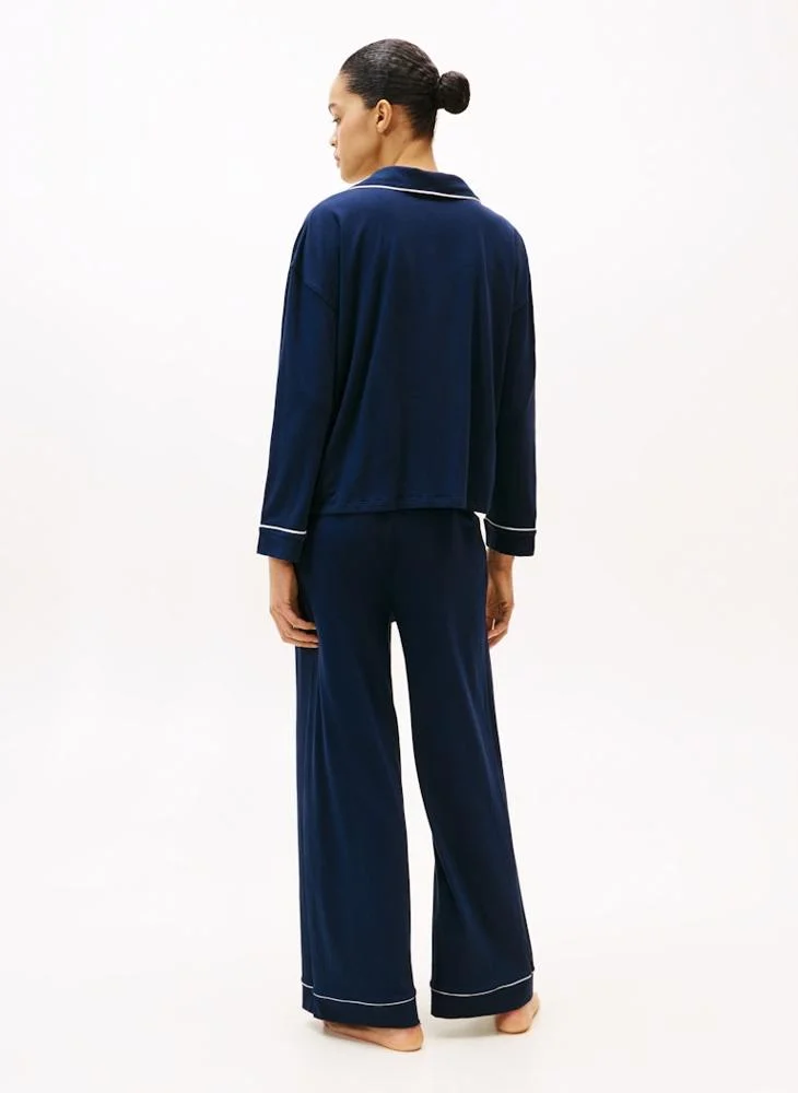 TOMMY HILFIGER Logo Shirt And Pants Set