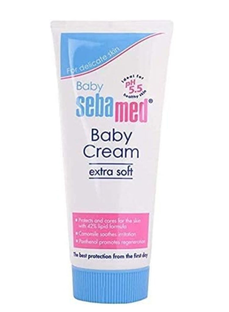 Sebamed Baby Cream Extra Soft 200ml – pH 5.5 Daily Moisturizing Cream for Baby Sensitive Skin - Image 3