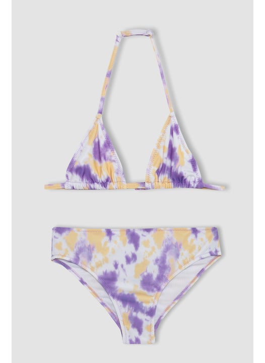 Girl Patterned 2 Piece Bikini Set