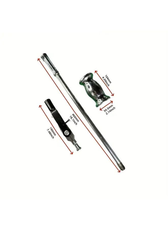 Heavy Duty Double Ended Bearing Puller Silvery Carbon Steel Ergonomic Handle - Image 5