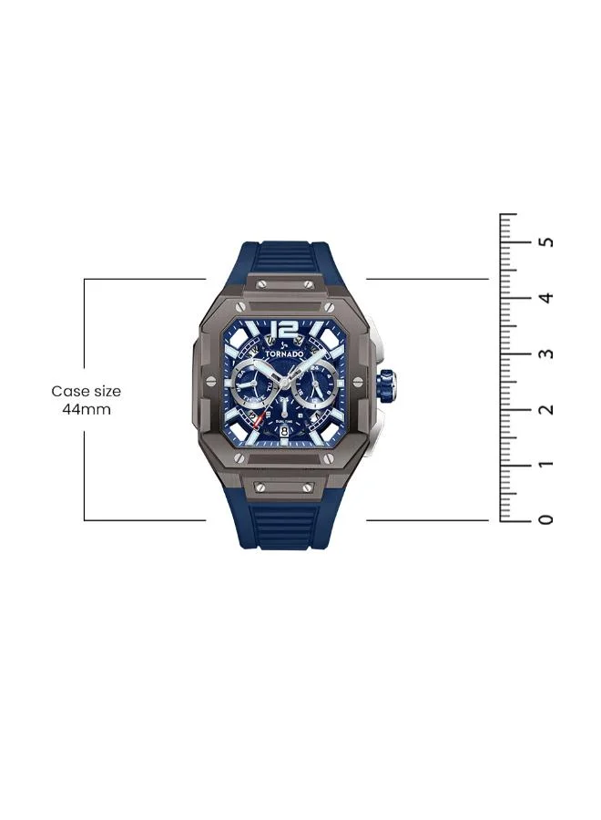 TORNADO  Men's FKM strap Multi Function Watch T26101-XFNN - 44mm mm for Men | Best Price UAE
