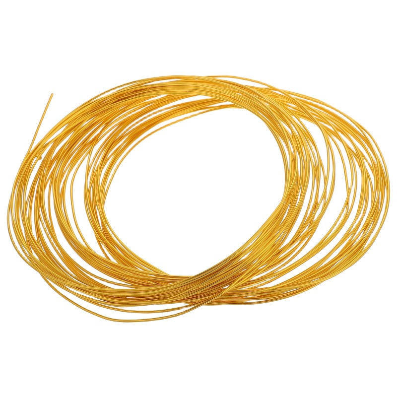 Bendable 0 8mm Gold Aluminum Crafting Wire For Jewelry Making And DIY Art Supplies - Image 2