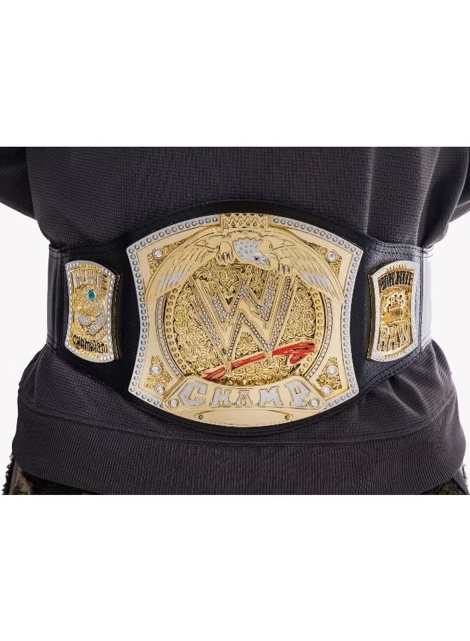 WWE Wrestling Championship Spinner Belt WWE Championship Belt Plastic Material Winner Belt For Kids – Multicolor - Image 3
