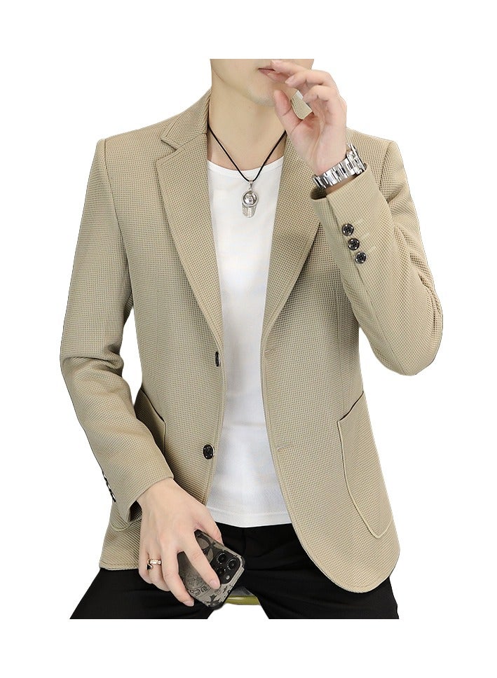 Shougu New Business Casual Slim-fit Suit Jacket  - Image 1