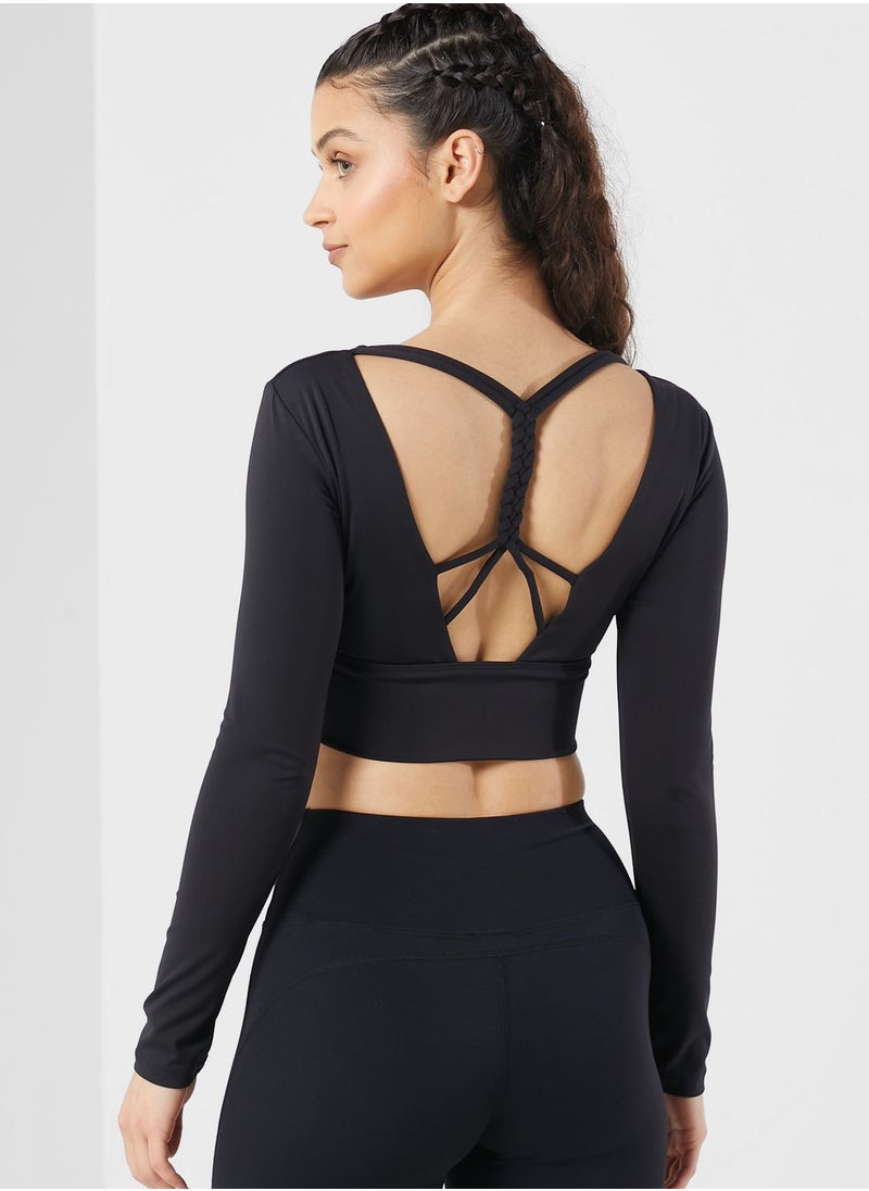 FRWD - Back Detail Athletic Sports Top - Image 1