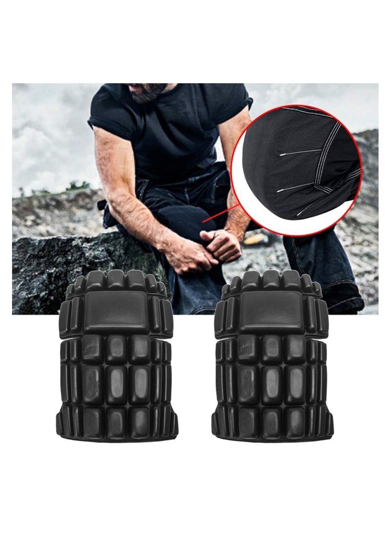 KASTWAVE Construction Site Knee Pad Multi-use Knee Cap Protection with Light EVA Foam, Professional Knee Pads for Work, Ergonomic Safety Knee Pad Inserts for Construction, Gardening  - Image 2