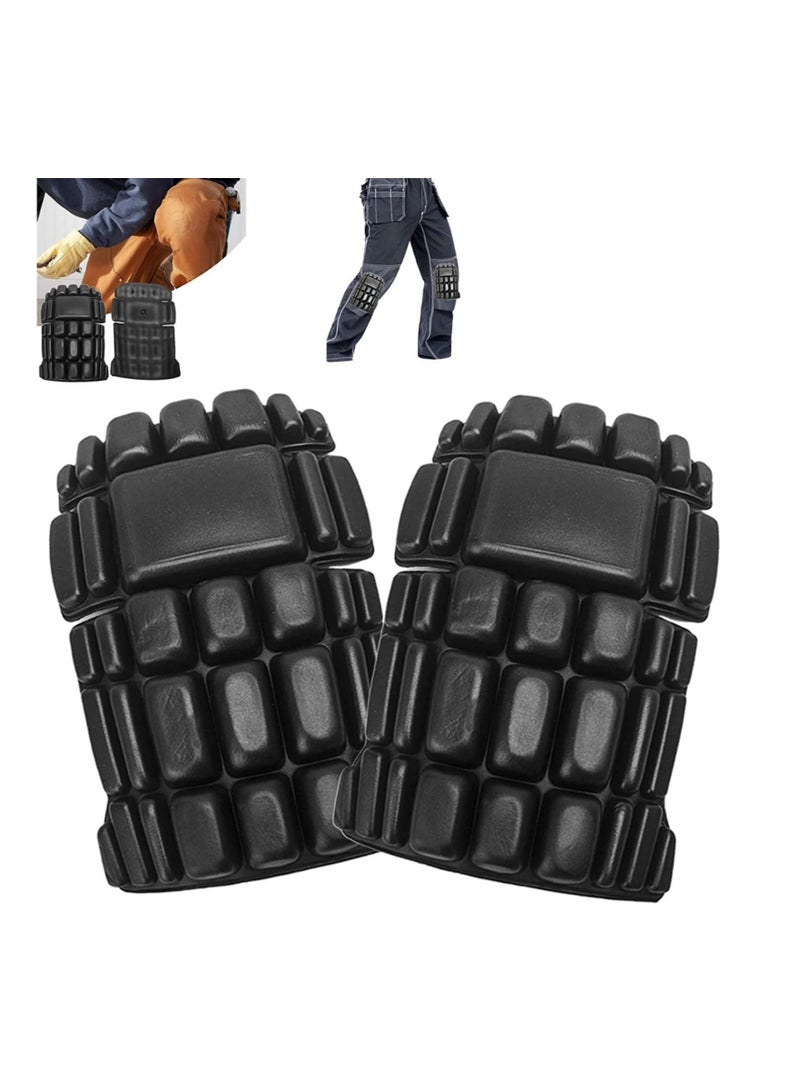KASTWAVE Construction Site Knee Pad Multi-use Knee Cap Protection with Light EVA Foam, Professional Knee Pads for Work, Ergonomic Safety Knee Pad Inserts for Construction, Gardening  - Image 1