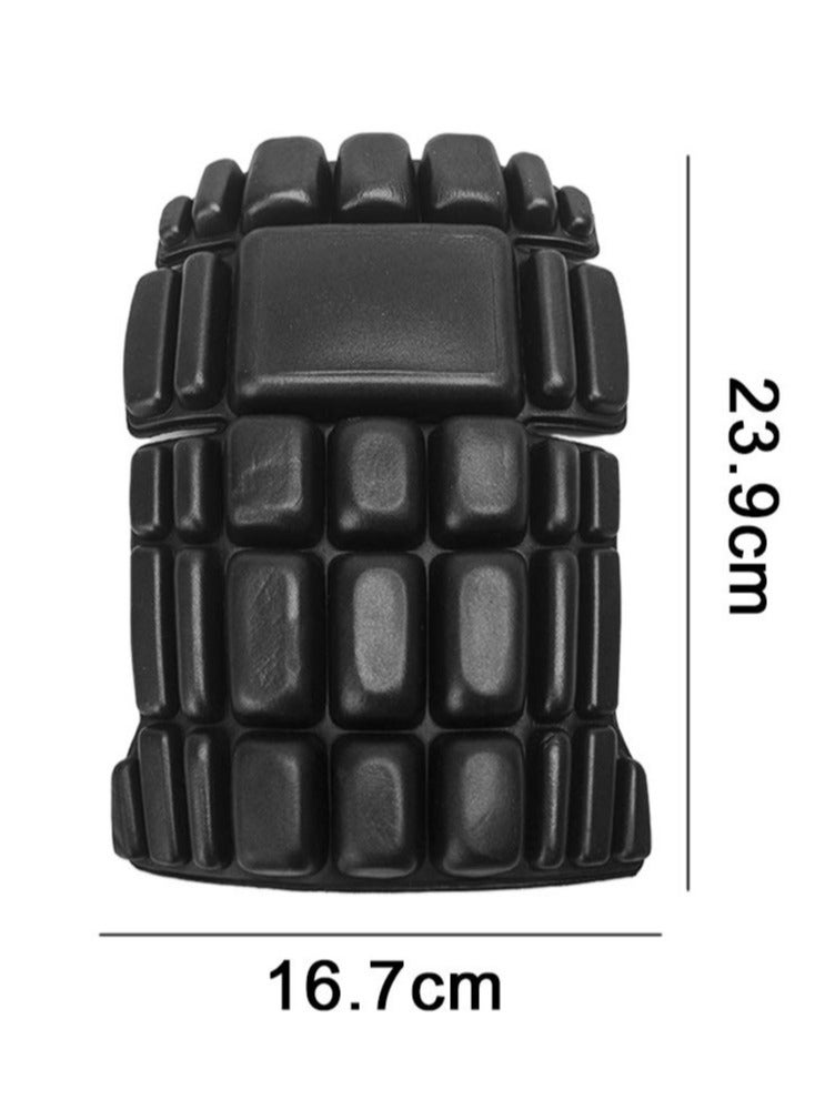 KASTWAVE Construction Site Knee Pad Multi-use Knee Cap Protection with Light EVA Foam, Professional Knee Pads for Work, Ergonomic Safety Knee Pad Inserts for Construction, Gardening  - Image 3