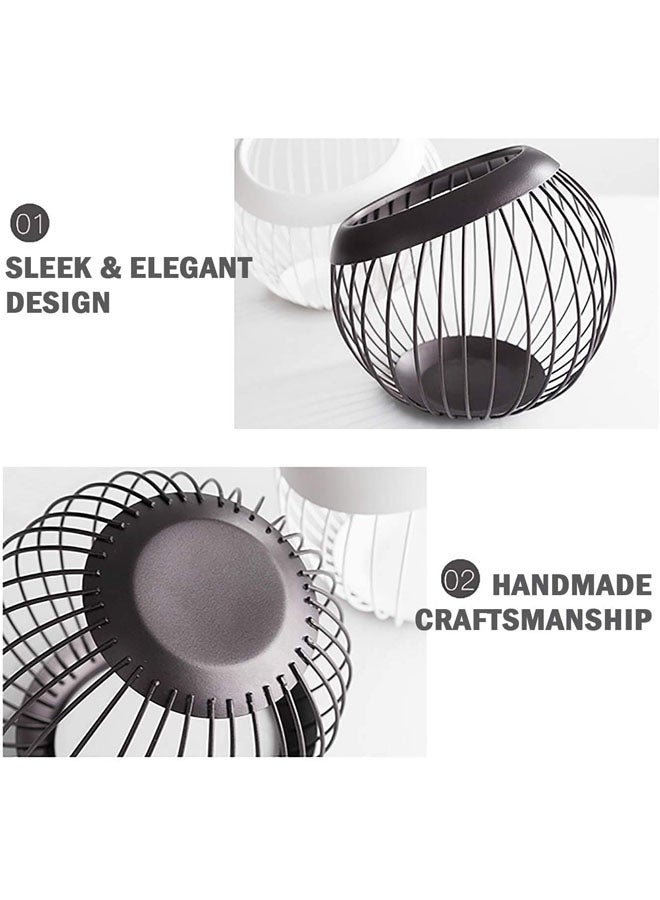 كابتن تيك حامل كبسولات القهوة بني 8.2x7.7x8.2بوصة - Image 2