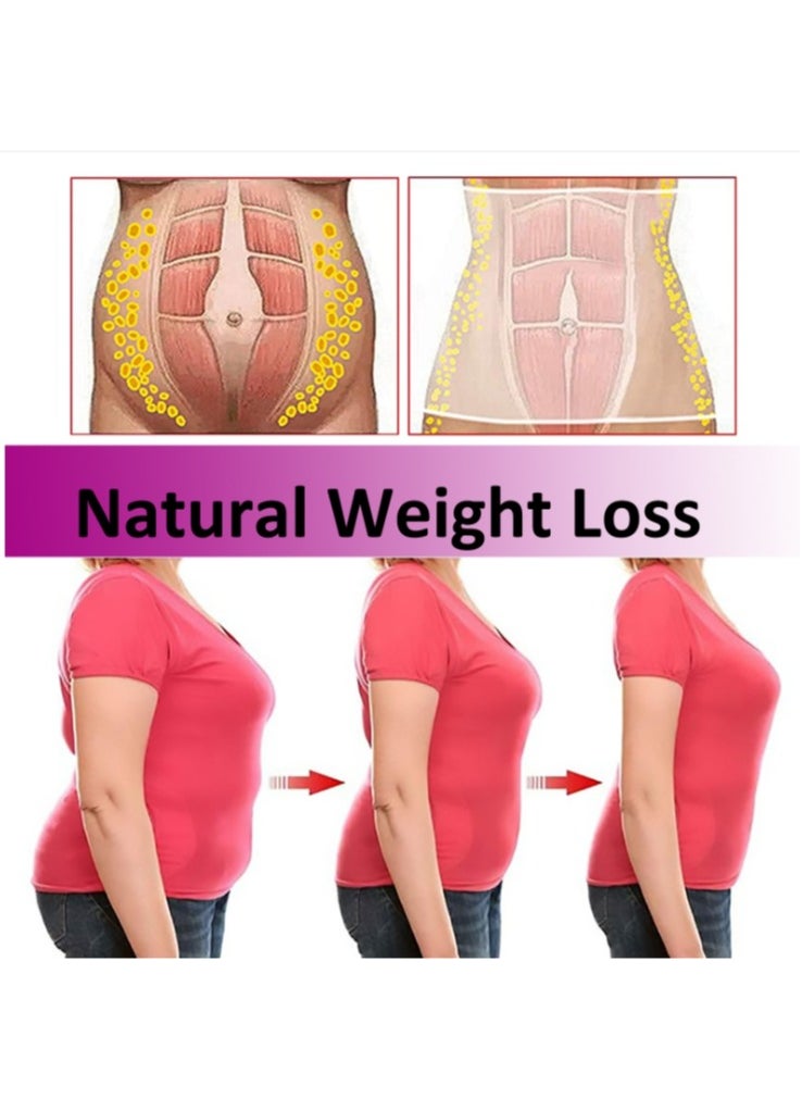 EELHOE - BurnUp Belly Shaping Patch,Natural Herbal Slimming Patches,Perfect Detox Slimming Patch,Belly Fat Burner,Quick Slimming Belly Button Patch for Men Women 5 patch - Image 1