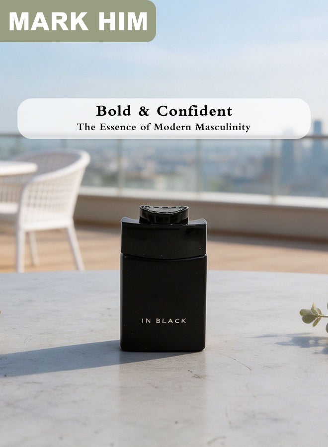 MARK HIM 5PCS Men’s Mini Perfume Gift Set, Travel Size Eau de Parfum Kit with Matching Gift Bag for Gifting & Daily Use, Perfume Sampler Gift Box for Him - Image 4