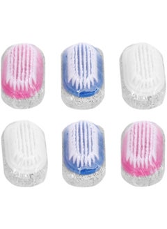 FOMIYES 6pcs Pumice Stone Nail Tools Nail Scrubber Beauty Pedicure Supplies Foot Scrubber Remove Pedicure Brush Scraping Plate Foot Beauty Brush Exfoliating Foot Scraper 