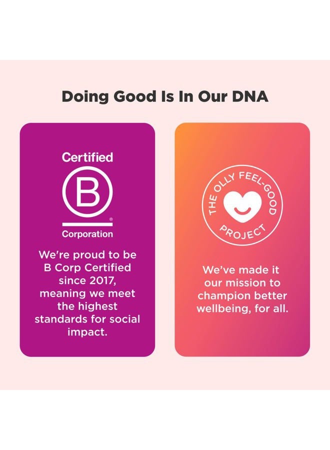 OLLY كبسولات متعددة الفيتامينات قبل الولادة بقوة فائقة، تدعم النمو الصحي، وتطور الدماغ، والحديد، وحمض الفوليك، وDHA، وفيتامينات C وE، إمداد لمدة 30 يومًا - 60 كبسولة - Image 4