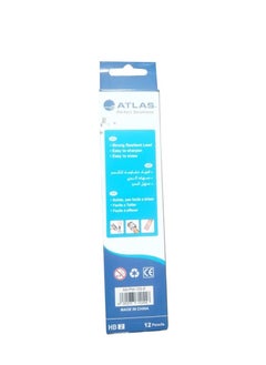 ATLAS ATLAS 12-Pieces HB 2 Pencil Black  - Image 3