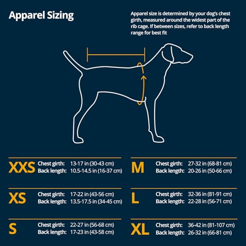 Ruffwear Vert Dog Winter Jacket Insulated Waterproof Dog Coat with Harness Leash Portal Breathable Design with Leg Loops Windproof Extended Coverage Reflective Trim Canyonlands Orange XXSmall - Image 3