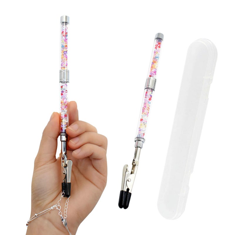 PEOUWNES Bracelet Helper Tools Diamond Bracelet Tool Jewelry Clasp Helper Hand Fastening and Hooking Tool for Necklace Bracelet Watch Clasps Zippers Crafts Adjustment, A-0020 - Image 1