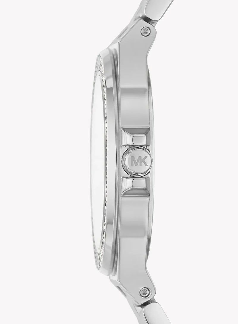 MK Women's Silver Stainless Steel Watch, Silver Dial | 7280 - Image 2