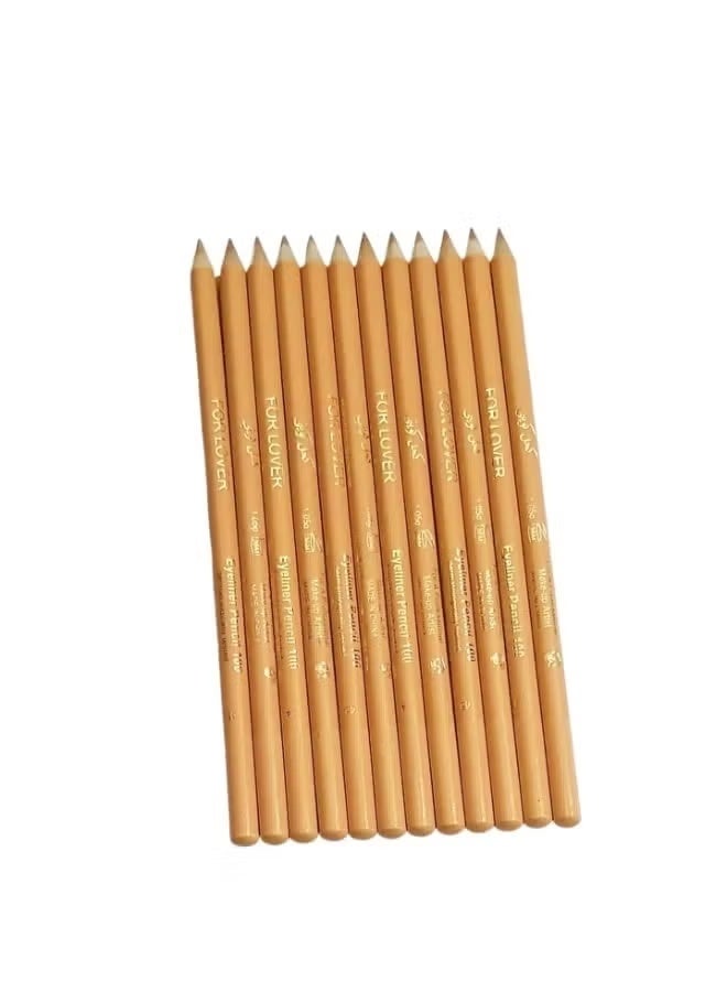 FOR LOVER Forlover Kuwaiti Beige Eyeliner Pencil, 12 pieces