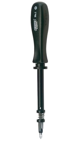 Draper Expert 2 -Piece Screw Holding Mechanics Screwdriver Set | Ideal Impact Resistant Plastic Grip | Hand Tools Set | FlatHead & PZ Type Screwdrivers | SVCM Steel Blades | 27591 - Image 2