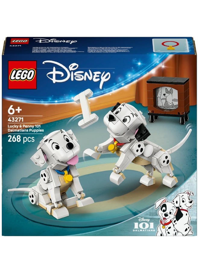 LEGO Disney Classic Lucky & Penny 101 Dalmatians Puppies 43271 (268) Pieces  - Image 2
