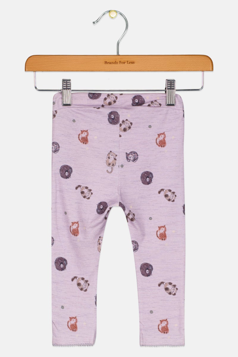 NAME IT Toddlers Girls Graphic Print Pants, Multicolor - Image 2