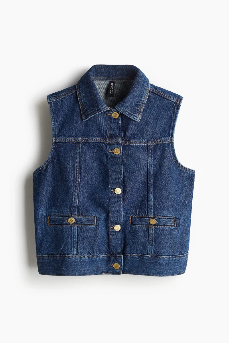 اتش اند ام Denim gilet