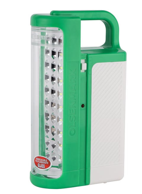 Olsenmark Rechargeable LED Emergency Lantern OME2829, 30 Pcs LED, 2 Speed Setting, operating time 90 hours, over charge protection, Portable, Lightweight, Carry Handle