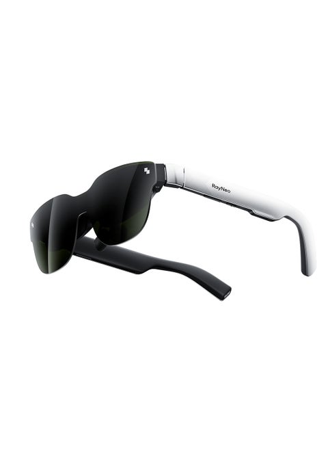 RayNeo Air 3s AR/XR Smart Glasses - 4 Speakers, 201" 120Hz FHD OLED Display, Binge-Watcher/Gamer Glasses for iPhone 16/15 series, iPad.